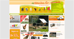 Desktop Screenshot of animaloo.fr