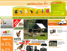 Tablet Screenshot of animaloo.fr